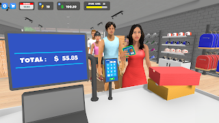 Shoe Store Simulator captura de pantalla 1