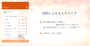 百人一首 肉声読み上げアプリ 「あさぼらけ」 截圖 3