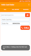 Hello Card Dialer captura de pantalla 5