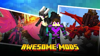 Master Mods for Minecraft PE Poster