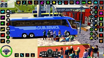 Offroad Coach Bus Games 3D poster