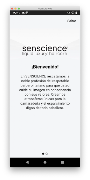 1 Schermata Senscience