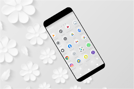 Tema Ikon Putih syot layar 5