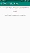 Get URI from URL - Spotify ภาพหน้าจอ 2