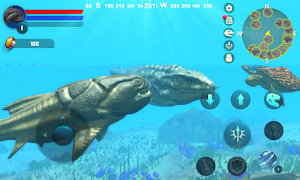 برنامه‌نما Dunkleeosteus Simulator عکس از صفحه