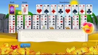 Lucky solitaire poster