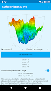 Surface Plotter 3D Pro captura de pantalla 4