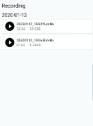 Recoder251 - hidden audio reco screenshot 1