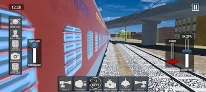 برنامه‌نما Train Simulator India عکس از صفحه