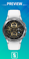 BFF13- Gold Analog Information الملصق