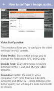 برنامه‌نما D Link Wifi Camera Guide عکس از صفحه
