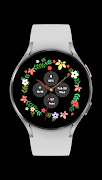 Flower Watch Face ภาพหน้าจอ 2