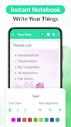 Text Notes Manager - Save Text ảnh chụp màn hình 5
