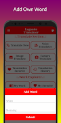 برنامه‌نما LTranslator عکس از صفحه