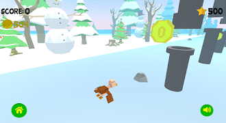 Flappy 3D Bird পোস্টার