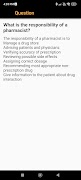Pharmacist Interview Question 스크린샷 1