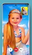 Mermaid Princess Fake Call Vid скриншот 2