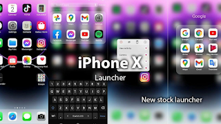 iPhone X Launcher For Android screenshot 1