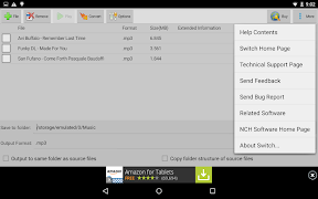 Switch Audio Converter screenshot 2
