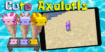 Cute axolotls mod screenshot 5