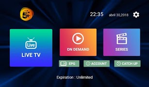 IPTV5 LITE screenshot 1