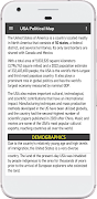 USA Political Map syot layar 3