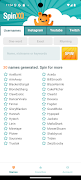 SpinXO Username Generator Affiche
