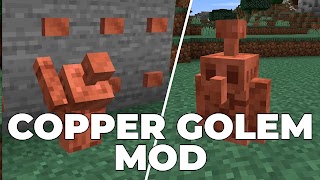 Copper Golem Mod for MCPE screenshot 1