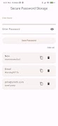 Password Storage স্ক্রিনশট 5