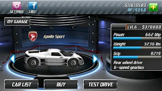 7 Schermata Drag Racing
