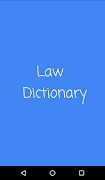 Law Dictionary Cartaz