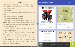 FBReader Bookshelf 스크린샷 7