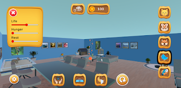 Pet Simulator 3D syot layar 1