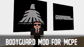 Bodyguard Mod for Minecraft PE syot layar 1