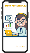 Ocoyaa App Workflow पोस्टर