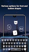 برنامه‌نما Transparent Keyboard عکس از صفحه