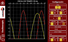 Oscilloscope screenshot 2
