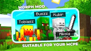 Morph Mod for Minecraft PE poster