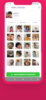 Niña Coreana Stickers 截图 2