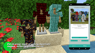 Armor mod for minecraft 海報