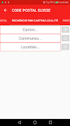 SWISS POSTCODE скриншот 2
