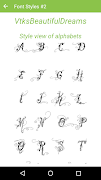 Font Styles #2 截圖 5