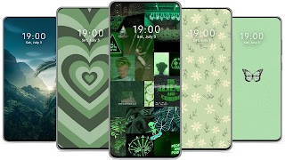 Green Wallpaper HD screenshot 3