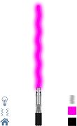 برنامه‌نما Laser saber simulator عکس از صفحه