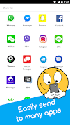برنامه‌نما Ochat عمومی: شکلک ها 1000 و شک عکس از صفحه