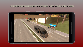 برنامه‌نما Minibus Van Driver Simulation  عکس از صفحه