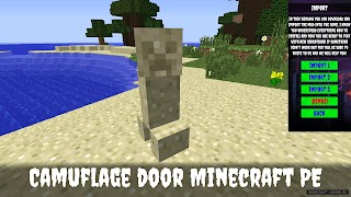 Camuflage Door Mod Minecraft ภาพหน้าจอ 3