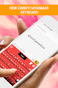 Zawgyi Myanmar Keyboard syot layar 5