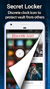 Clock Vault-Hide Photos,Videos imagem de tela 5