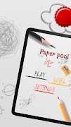 Paper pool اسکرین شاٹ 5